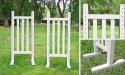 6&#039; Picket Wing Standard - Pair Horse Jumps